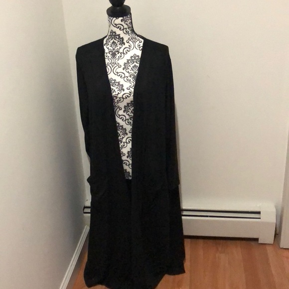 Jackets & Blazers - 🦄🦄Lularoe 🦄🦄Black Sarah Duster 🦄🦄